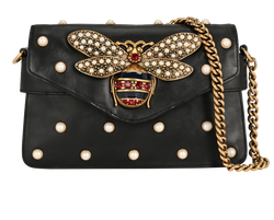 Mini Queen Margaret Broadway, Leather, Black, 486628, DB/S, 2*